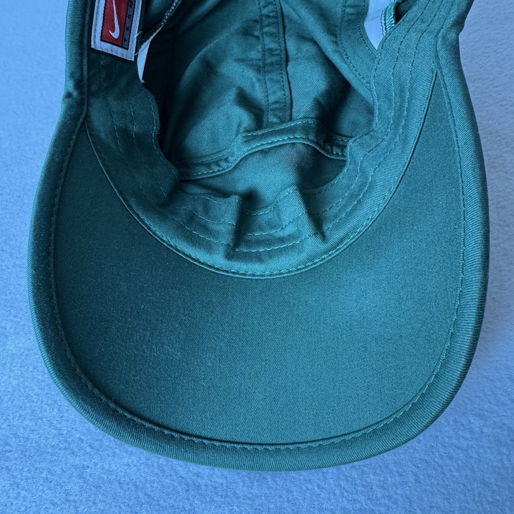 Vintage Nike Team Cap Tailwind 7 Panel Hat University Of Oregon Ducks Dri Fit - Picture 9 of 10